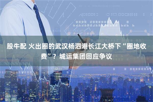 股牛配 火出圈的武汉杨泗港长江大桥下“圈地收费”？城运集团回应争议